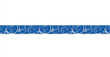 Klebeband Reispapier blau Ausschnitt